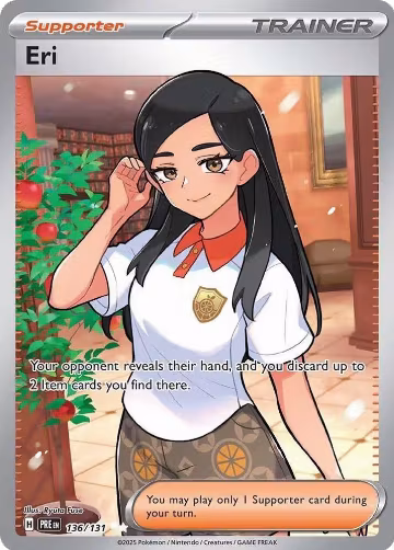 Eri (136/131), Prismatic Evolutions — Pokémon card price