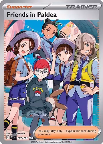 Friends in Paldea - 137/131 (137/131), Prismatic Evolutions — Pokémon card price
