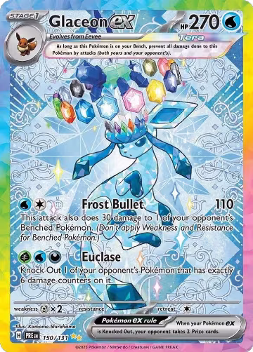 Glaceon ex - 150/131 (150/131) — card price