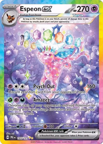 Espeon ex - 155/131 (155/131) — card price