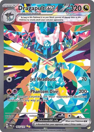 Dragapult ex - 165/131 (165/131), Prismatic Evolutions — Pokémon card price