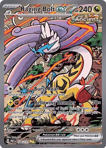 Raging Bolt ex (166/131), Prismatic Evolutions — Pokémon card price