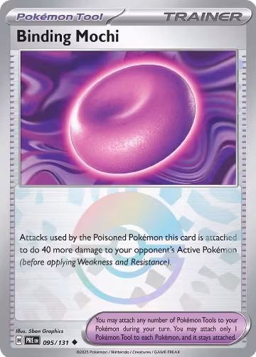 Binding Mochi (Poke Ball Pattern) (095/131), Prismatic Evolutions — Pokémon card price