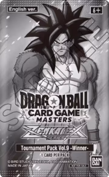 Zenkai Series Tournament Pack Vol.9 (Winner), Tournament Promotion Cards — DB Super card price