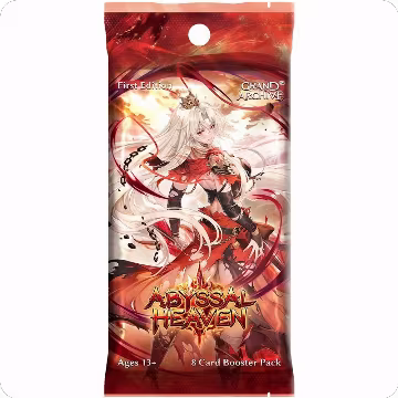 Abyssal Heaven 1st Edition Booster Pack, Abyssal Heaven — Grand Archive sealed product price