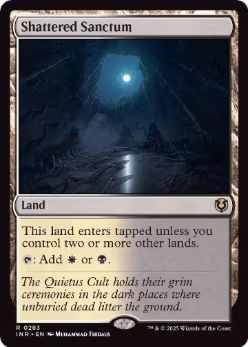 Shattered Sanctum (283), Innistrad Remastered — Magic card price