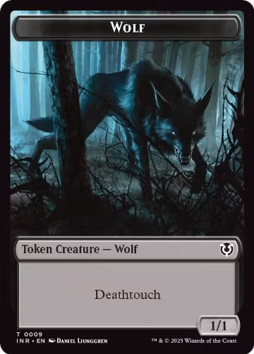 Wolf (0009) // Wolf (0018) Double-Sided Token (9 // 18), Innistrad Remastered — Magic card price