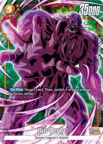 Bio-Broly - FB05-084 (Alternate Art) (FB05-084), New Adventure — DB Fusion card price