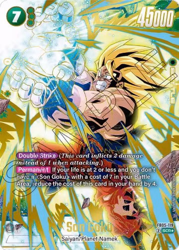 Son Goku - FB05-119 (Alternate Art) (FB05-119) — card price