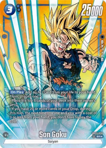 Son Goku - FB05-030 (Alternate Art) (FB05-030), New Adventure — DB Fusion card price