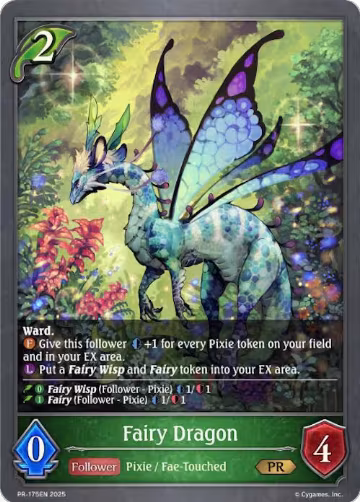 Fairy Dragon (PR-175EN), Shadowverse: Evolve Promo Cards — Shadowverse card price