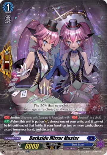 Darkside Mirror Master (TDR) (DZ-SS02/011EN-R), DZ-SS02: Stride Deckset -Harri- — Vanguard card price