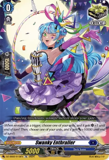 Swanky Enthraller (DZ-SS02/013EN), DZ-SS02: Stride Deckset -Harri- — Vanguard card price