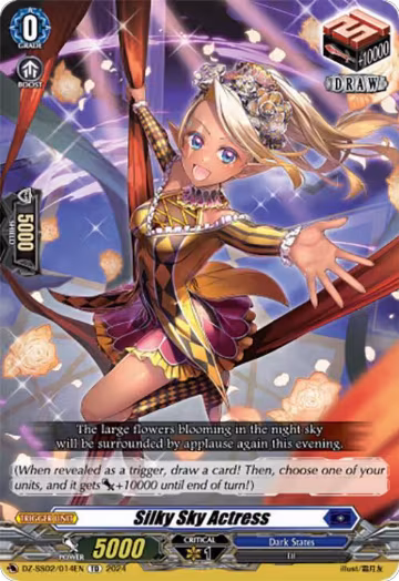 Silky Sky Actress (DZ-SS02/014EN), DZ-SS02: Stride Deckset -Harri- — Vanguard card price