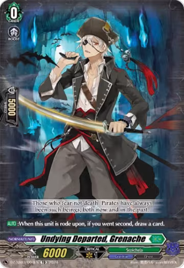 Undying Departed, Grenache (DZ-SS03/004EN), DZ-SS03: Stride Deckset -Nightrose- — Vanguard card price