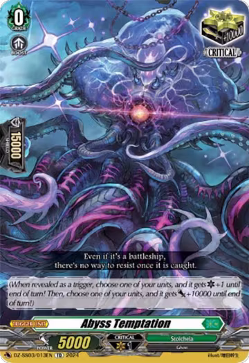 Abyss Temptation (DZ-SS03/013EN), DZ-SS03: Stride Deckset -Nightrose- — Vanguard card price