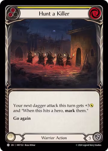 Hunt a Killer (Yellow) (HNT132), The Hunted — Flesh & Blood card price