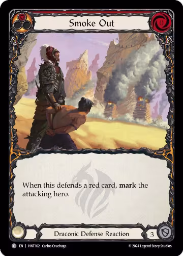 Smoke Out (Red) (HNT162), The Hunted — Flesh & Blood card price