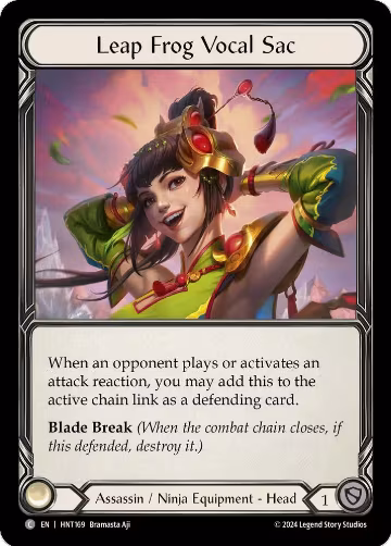 Leap Frog Vocal Sac (HNT169), The Hunted — Flesh & Blood card price