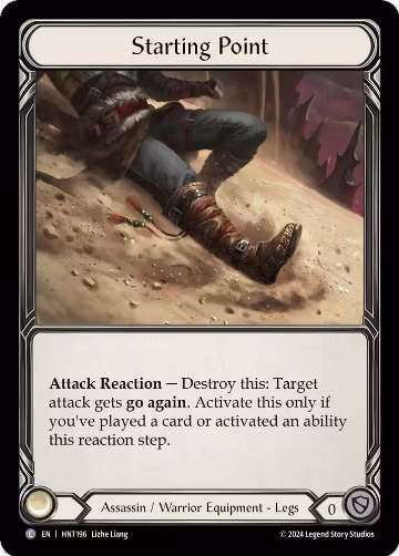 Starting Point (HNT196), The Hunted — Flesh & Blood card price
