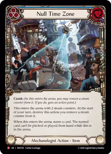 Null Time Zone (HNT251), The Hunted — Flesh & Blood card price