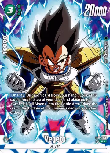 Vegeta - FB04-069 (Tournament Pack -Winner- 05) (FB04-069), Tournament and Championship Promos — DB Fusion card price