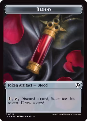Blood // Vampire (0007) Double-Sided Token (21 // 7), Innistrad Remastered — Magic card price