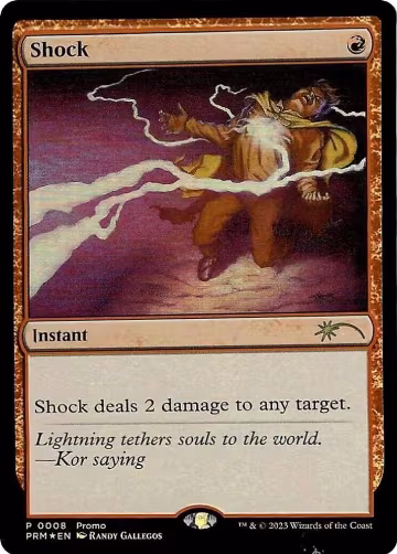 Shock (Graphic Novel Insert) (8), Media Promos — Magic card price