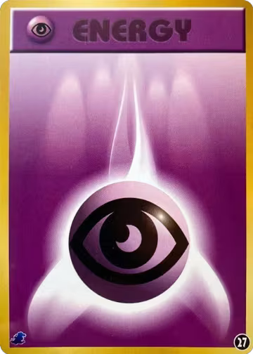 Basic Psychic Energy - 27 (27), Intro Pack Neo (Totodile) — Pokémon JP card price