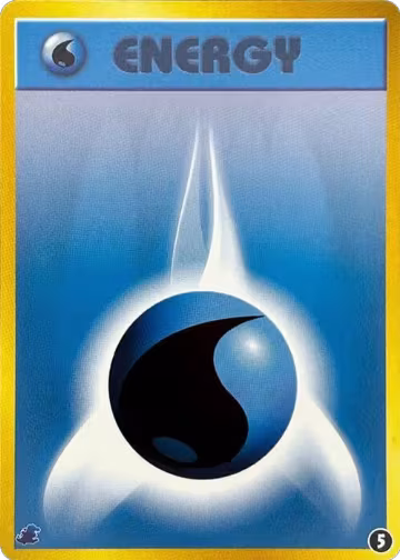 Basic Water Energy - 5 (5), Intro Pack Neo (Totodile) — Pokémon JP card price