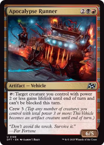 Apocalypse Runner (188), Aetherdrift — Magic card price
