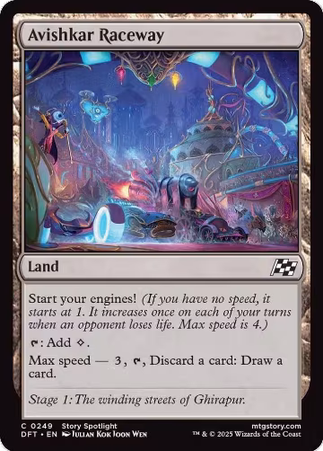 Avishkar Raceway (249), Aetherdrift — Magic card price