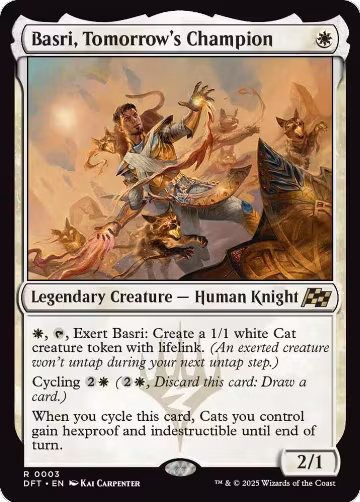 Basri, Tomorrow's Champion (3), Aetherdrift — Magic card price