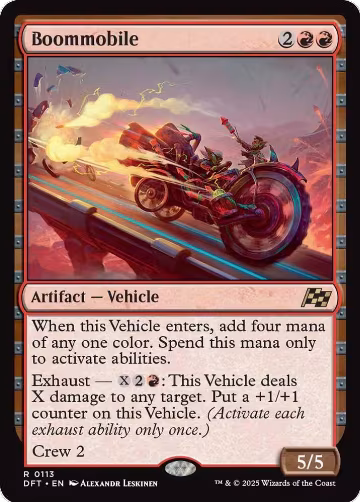 Boommobile (113), Aetherdrift — Magic card price