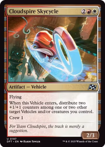 Cloudspire Skycycle (197), Aetherdrift — Magic card price
