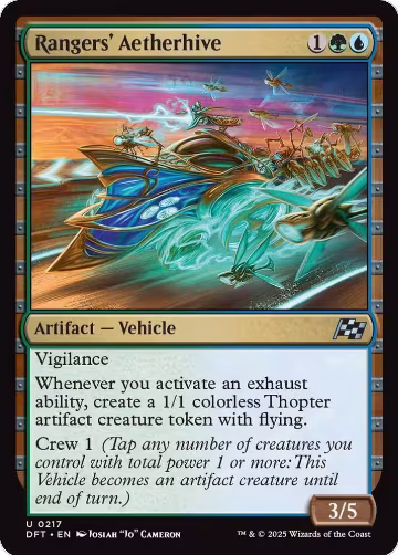 Rangers' Aetherhive (217), Aetherdrift — Magic card price