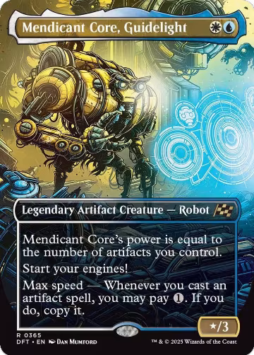 Mendicant Core, Guidelight (Borderless) (365), Aetherdrift — Magic card price
