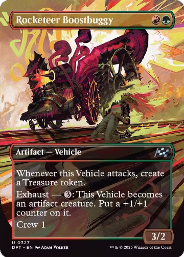 Rocketeer Boostbuggy (Borderless) (327), Aetherdrift — Magic card price