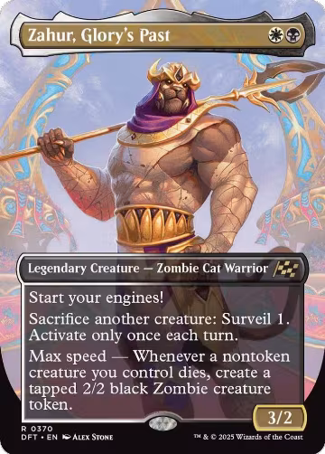 Zahur, Glory's Past (Borderless) (370), Aetherdrift — Magic card price