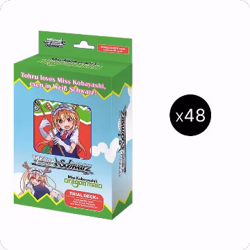 Miss Kobayashi's Dragon Maid Trial Deck+ Display Case, Miss Kobayashi's Dragon Maid — Weiß Schwarz sealed product price
