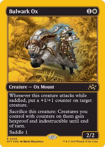 Bulwark Ox (First-Place Foil) (428), Aetherdrift — Magic card price