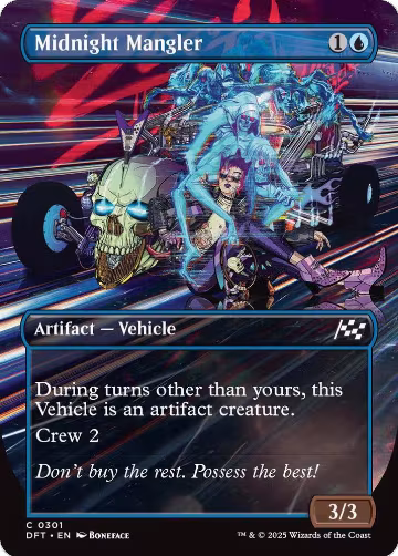 Midnight Mangler (Borderless) (301), Aetherdrift — Magic card price