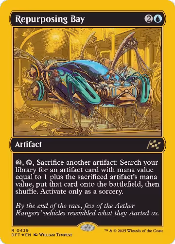 Repurposing Bay (First-Place Foil) (439), Aetherdrift — Magic card price