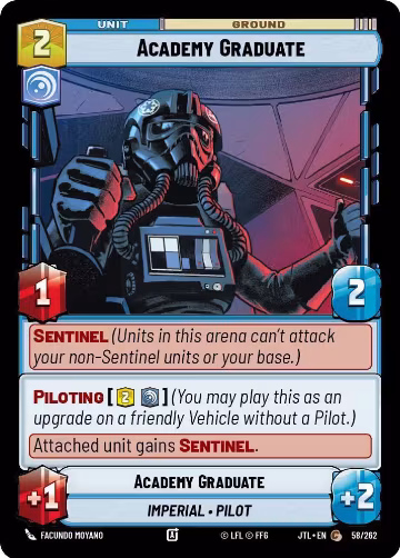 Academy Graduate (058/262), Jump to Lightspeed — Star Wars card price