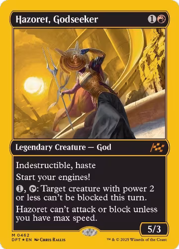 Hazoret, Godseeker (First-Place Foil) (462), Aetherdrift — Magic card price