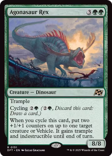 Agonasaur Rex (151), Aetherdrift — Magic card price