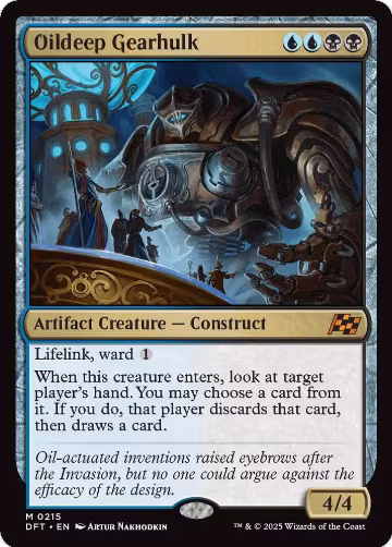 Oildeep Gearhulk (215), Aetherdrift — Magic card price