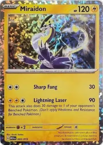 Miraidon (003/015), McDonald's Promos 2024 — Pokémon card price