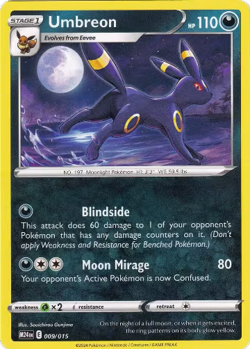 Umbreon (009/015) — card price