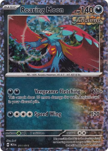 Roaring Moon (011/015), McDonald's Promos 2024 — Pokémon card price